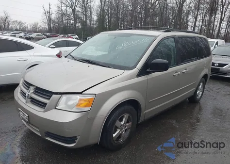 2009 Dodge Grand Caravan Se z USA, uszkodzony, nr VIN 2D8HN44E49R608917